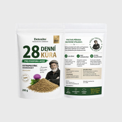 28denní restart jater – Ostropestřec mariánský
